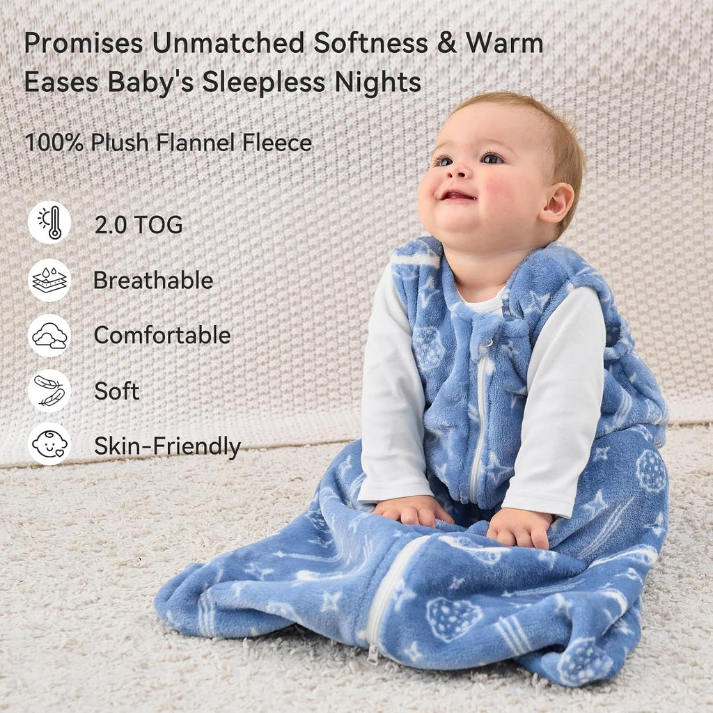 Baby Sleep Sack Fleece 2.0 TOG Baby Wearable Blanket