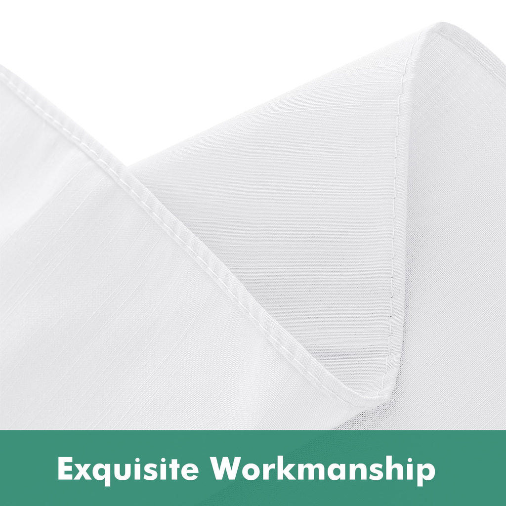 Wrap Around Bed Skirt Split Corner 21" Drop-Elastic Long Dust Ruffle
