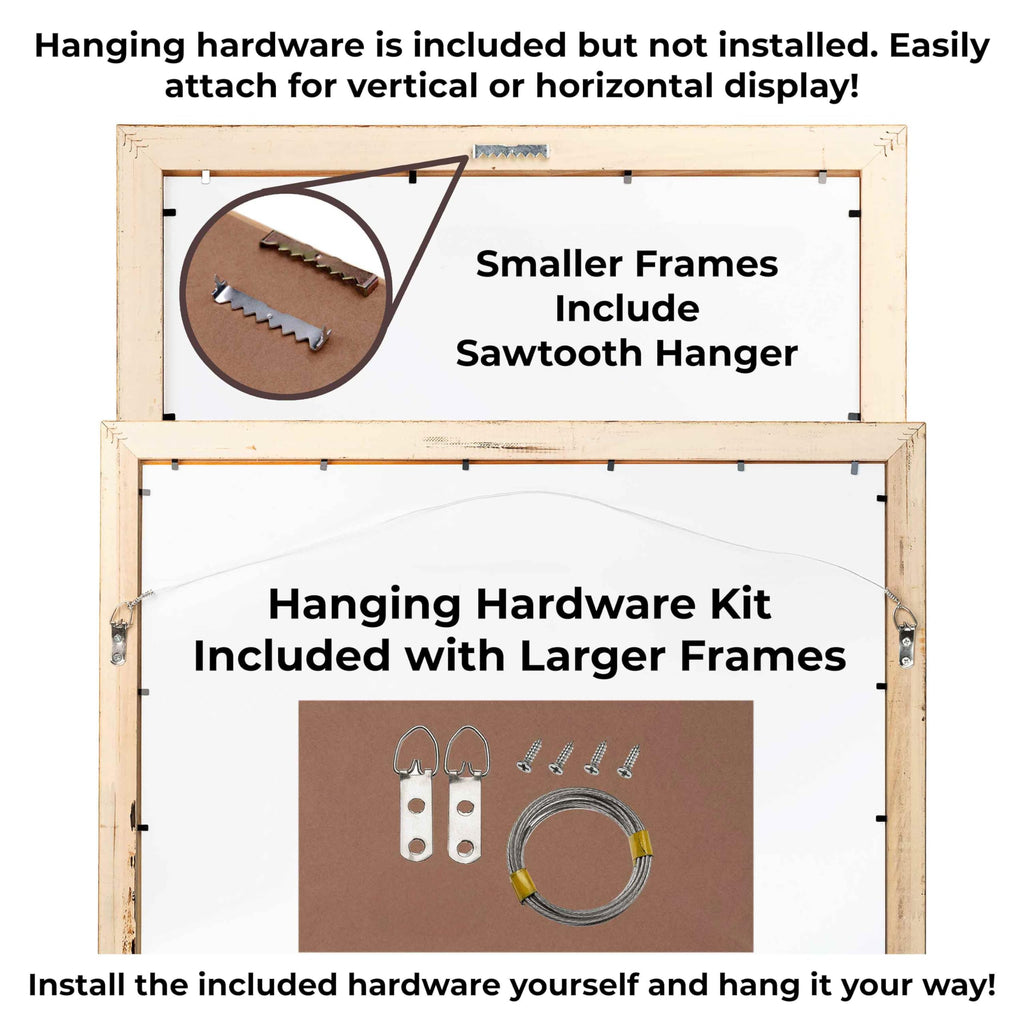 46x25 Frame Black Picture Frame - Complete Modern Photo Frame Includes UV Acrylic Shatter Guard Front, Acid Free Foam