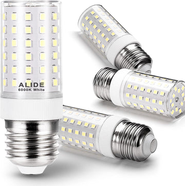 E26 100W Replacement LED Candelabra Corn Bulbs 6000K White