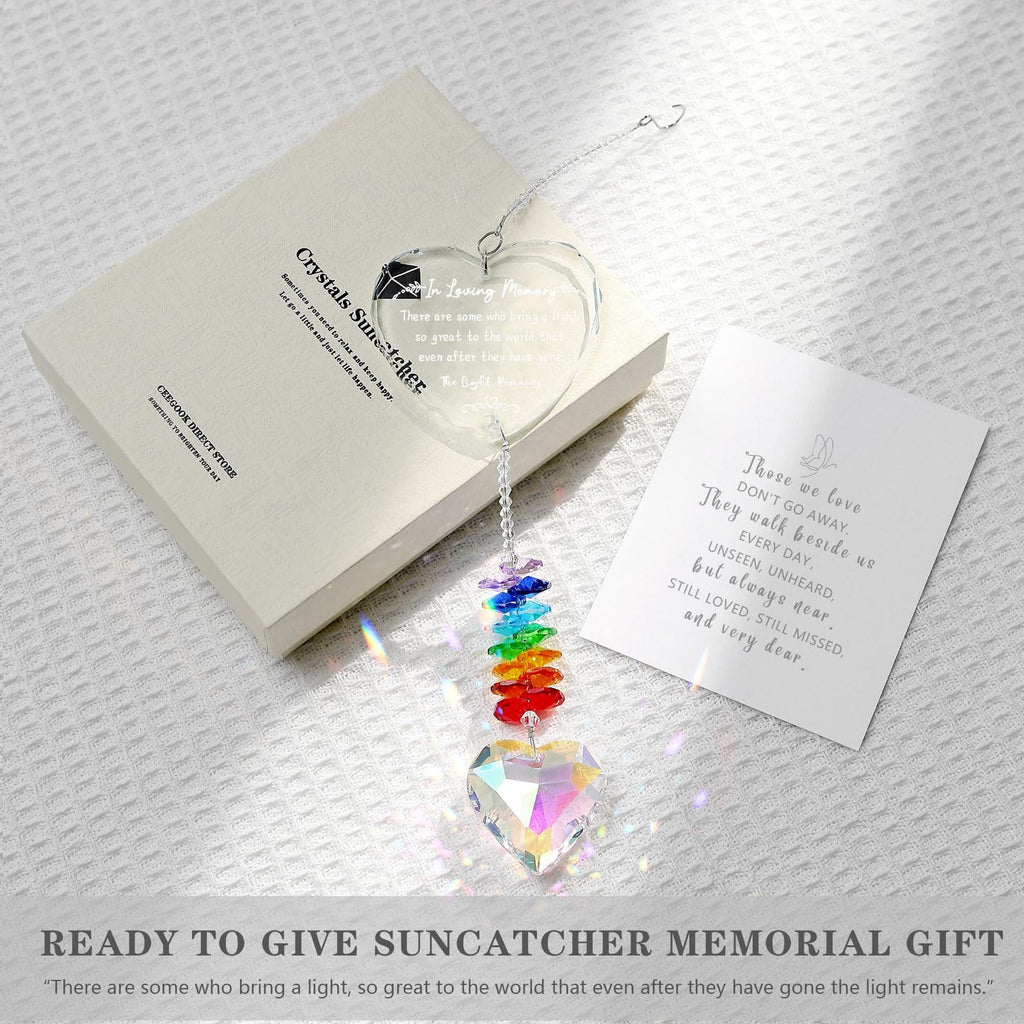 Sympathy Gifts for Loss of Loved One, K9 Memorial Crystal Suncatcher