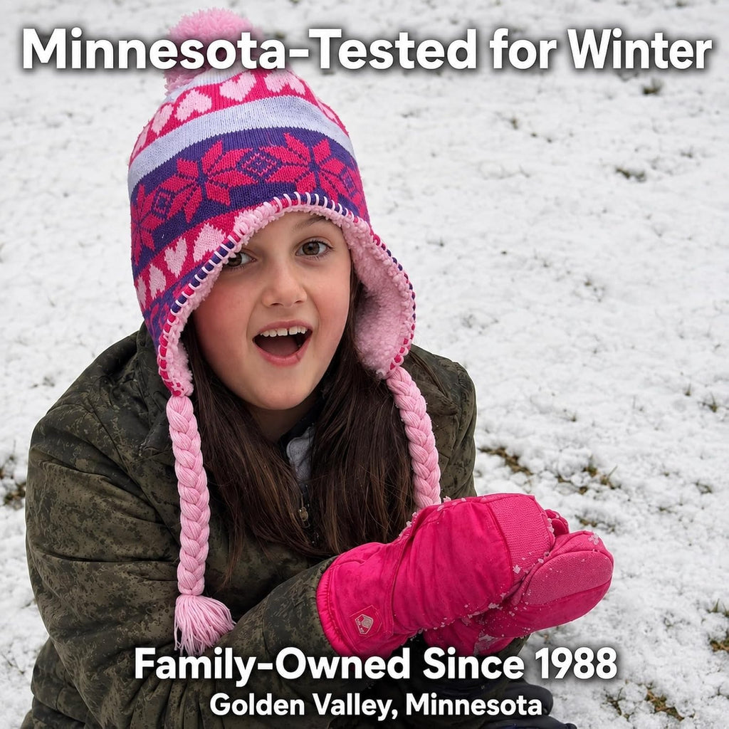 Kids Waterproof Snow Mittens Cold Weather Thinsulate Insulated