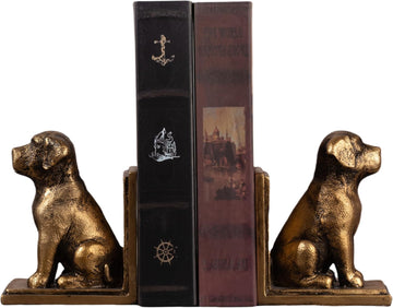 Ends for Shelves to Hold Books Heavy Duty,Decorative Bookend | for Bookshelf Décor,Cute Animal Dog Book Stopper