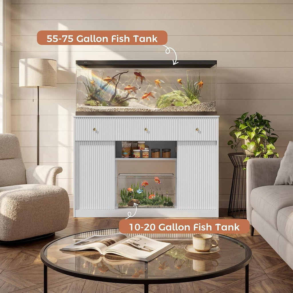 Aquarium Stand - 55-75 Gal, Power Outlet