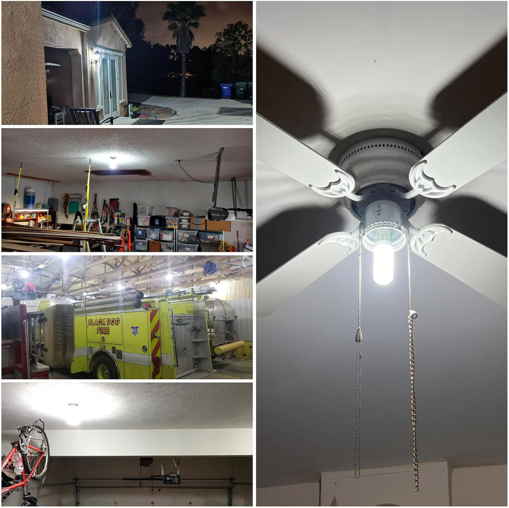 E12 LED 150w Replacement Bulbs C7 2200lm,6000K Daylight Bright