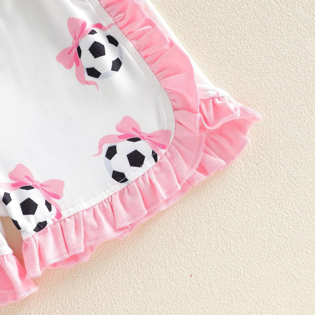Toddler Baby Girl Summer Clothes Outfit Fly Sleeve Tank Top Sleeveless Shirt Ruffle Plaid Shorts Set Girls Clothing