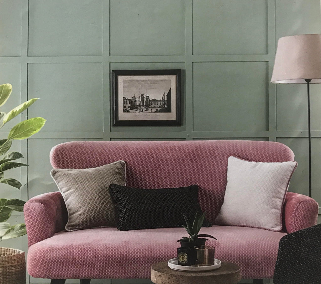 Luxurious and Premium Chenille-Jacquard Plain Self Design Fabric for Upholstery, Sofa, Chair, Cushion, Couch, Craft