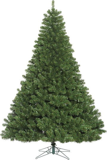 7.5' Oregon Fir Artificial Christmas Tree Unlit, Faux Christmas Tree, Seasonal Indoor Home Decor