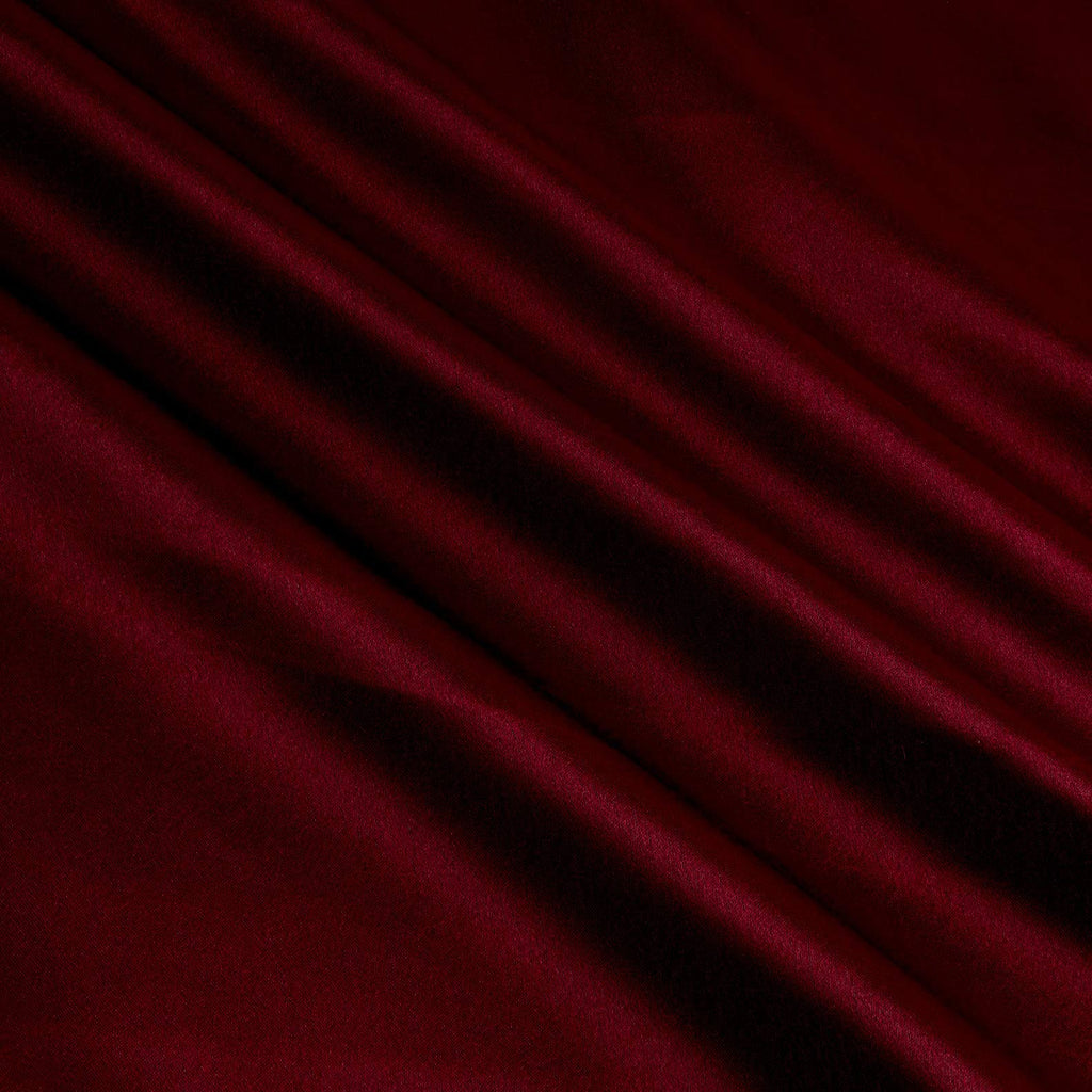 Crepe Back Satin Burgundy, Fabric by the Yard