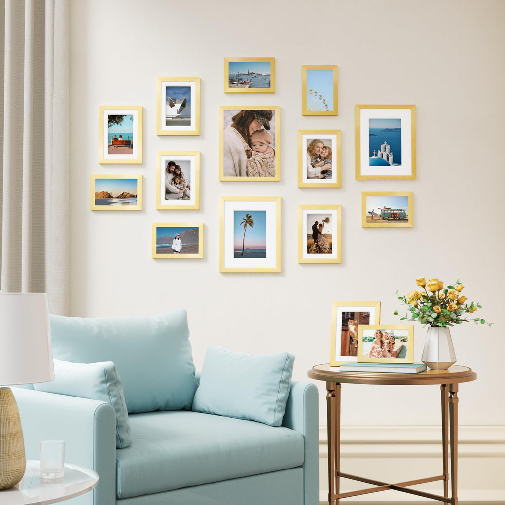 15 Pack Picture Frames Collage Wall Decor, Wall/Tabletop Display