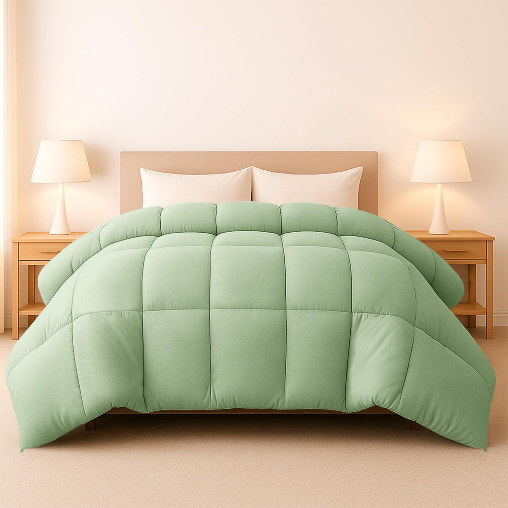 LUX Décor Queen Comforter - 88x88 Ultra-Soft Down Alternative Duvet Insert