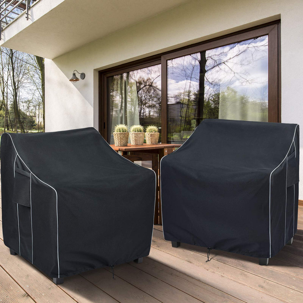 Outdoor Chair Covers Waterproof, Heavy-Duty Cover Fit 32x37x36 in