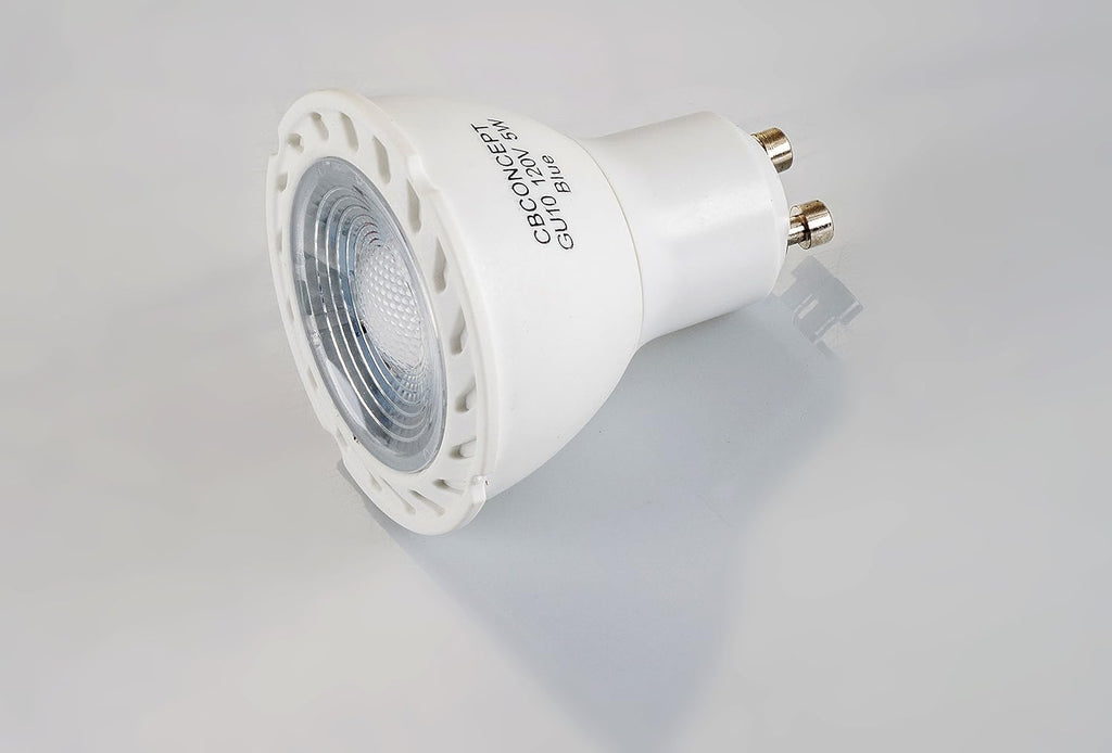 5 Watt, GU10 LED Bulb, Yellow, 50W Halogen Bulbs Equivalent, 36° Beam Angle, 120 Volt, Not Dimmable, Recessed