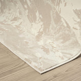 Abani Terra Cream 5' x 8' Area Rug for Living Room, Bedroom - Abstract Wavy Pattern - Durable & Easy to Clean