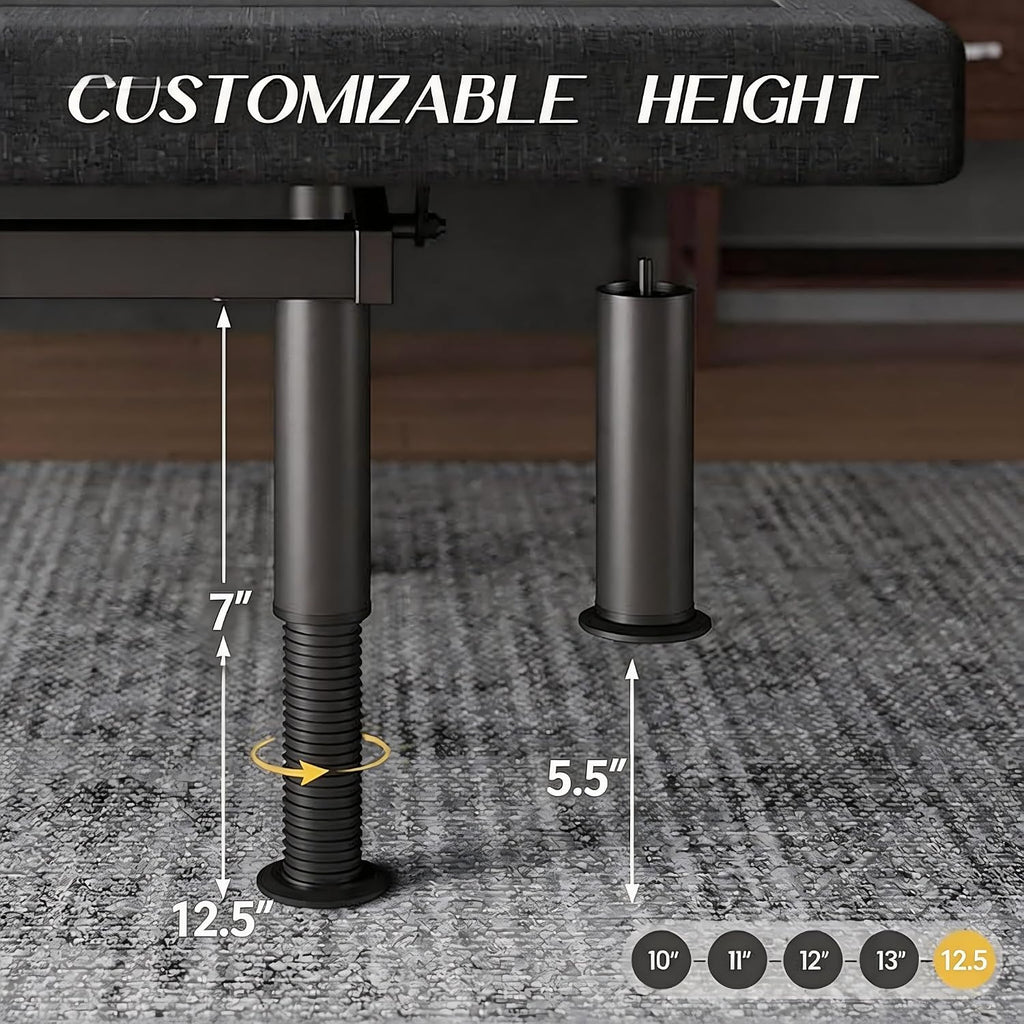 King Size Adjustable Bed Frame - Elderly & Senior Friendly, Zero Gravity, Head/Foot Adjustment, Enhanced