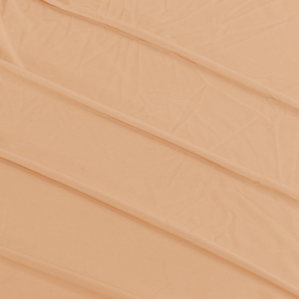 Nude Pink Mesh Fabric by The Yard 4-Way Stretch, 60 Wide (1 Yard)