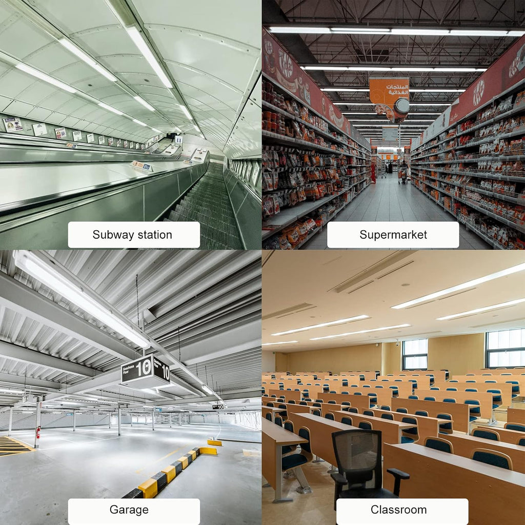 T8 LED Bulbs 4 Foot Tube Light, 4ft LED Shop Garage Light