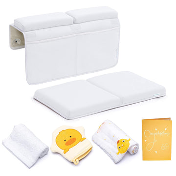 Bath Kneeler and Elbow Rest Pad, Extra Thick Baby Bath Kneeling Pad and Elbow Pad for Bathtub. Bath Tub Elbow Pad