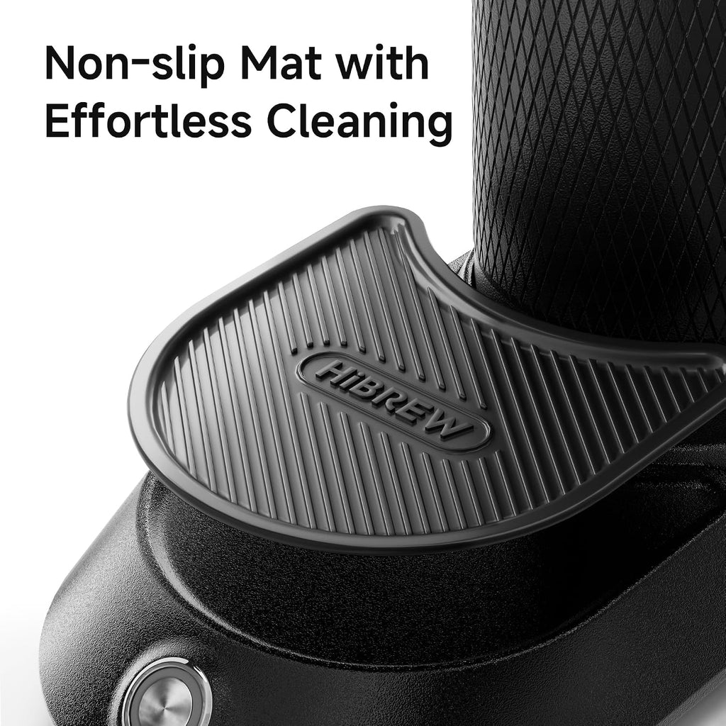 G5 Electric Burr Coffee Grinder, Aluminum Body, Single Dose, Black | 48mm Conical Burr with Dual Speed Grinding, 36