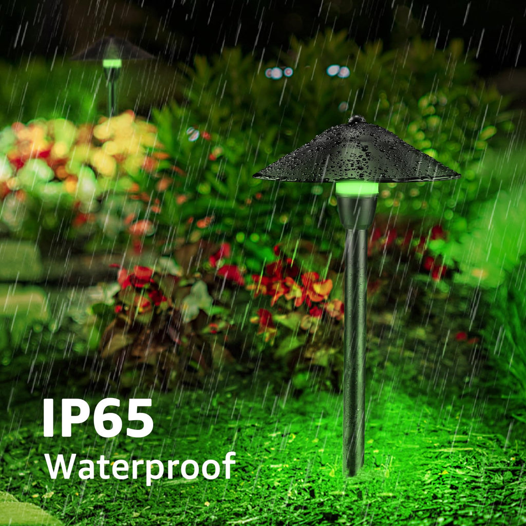 3W RGB Low Voltage Landscape Lights Wired Outdoor