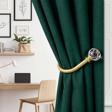 Gold Curtain Holdbacks for Drapes