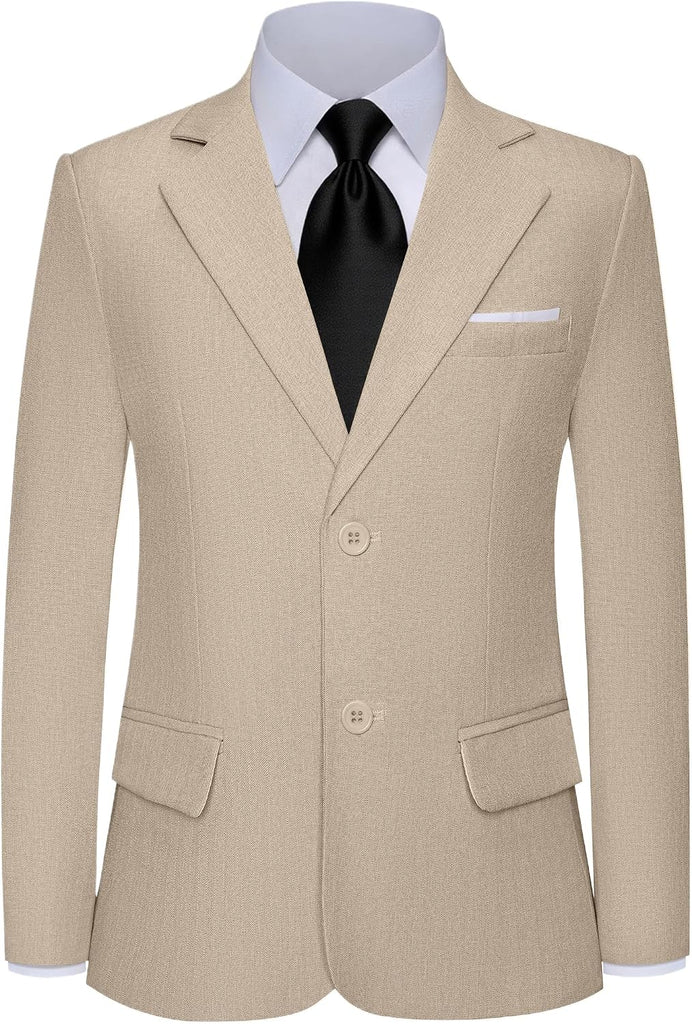 Boys Blazers Casual Suit Jackets for Kids Sport Coat Formal Dress Jackets