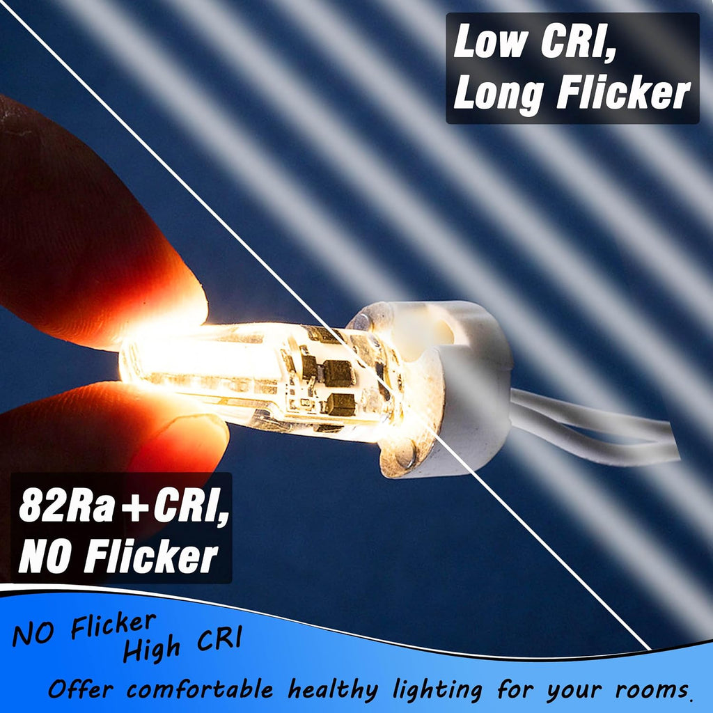 G4 T3 JC Bi-Pin Base LED Landscape Light Bulb 3W 2700K Warm White 350lm