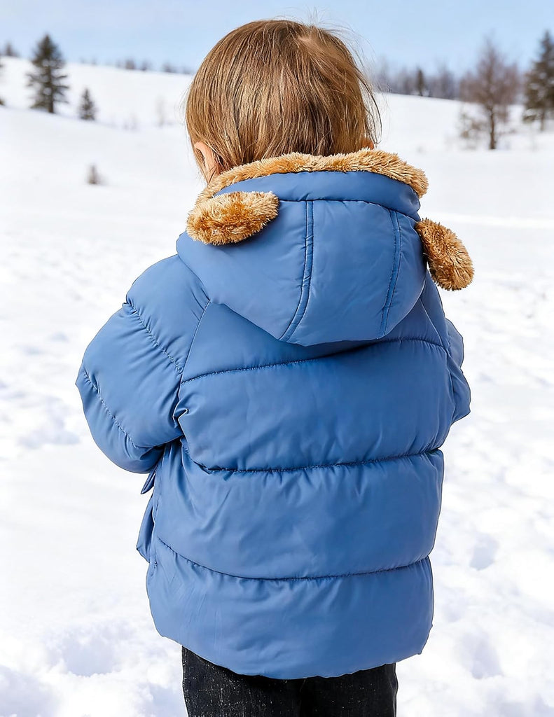Baby Coat - Winter Clothes Toddler Boy Girl Jacket with Hood