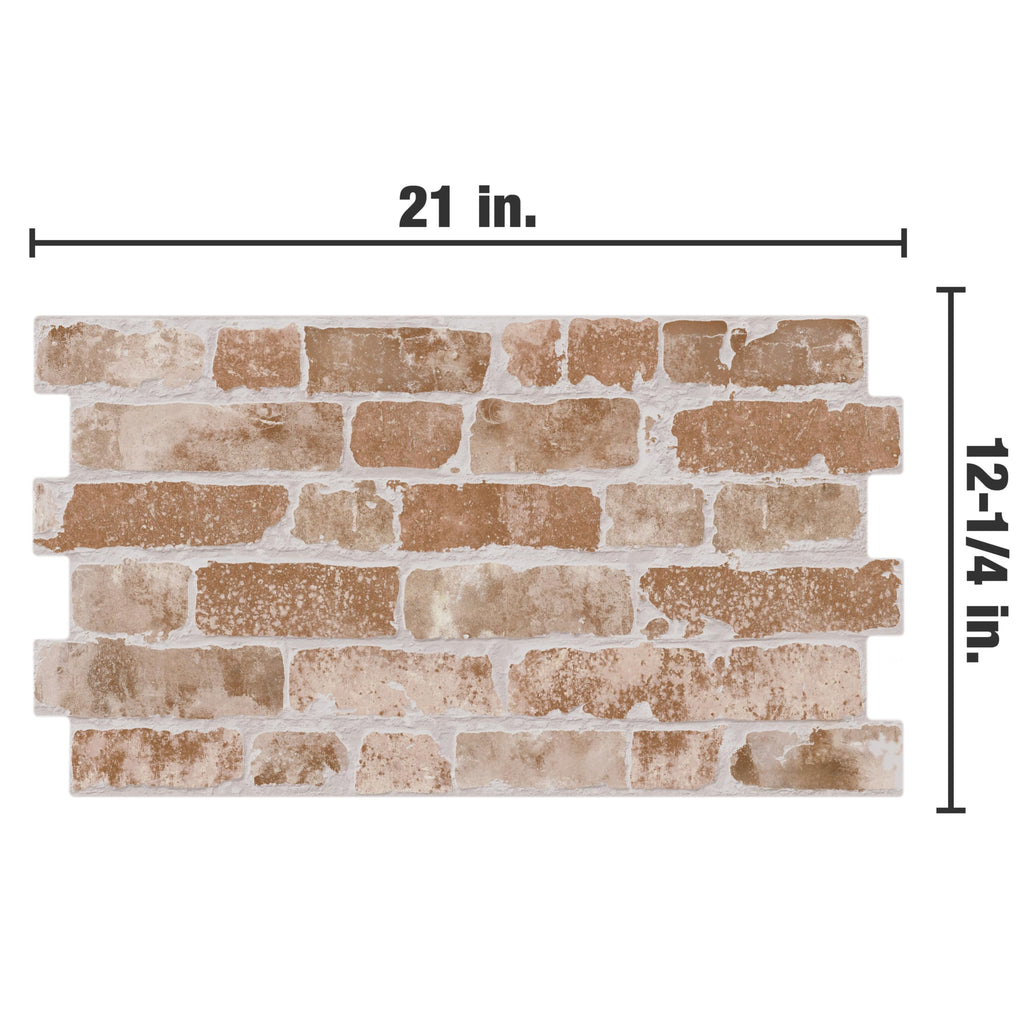 Manhattan Cotto 12-1/4" x 21" Porcelain Wall Tile