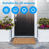 Handwoven Jute Rug - 2'x3', Natural Fiber Area Rug, Eco-Friendly, Durable, Versatile Accent Rug for 