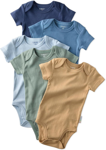 Avery Multipack Short Sleeve Bodysuits 100% Organic Cotton