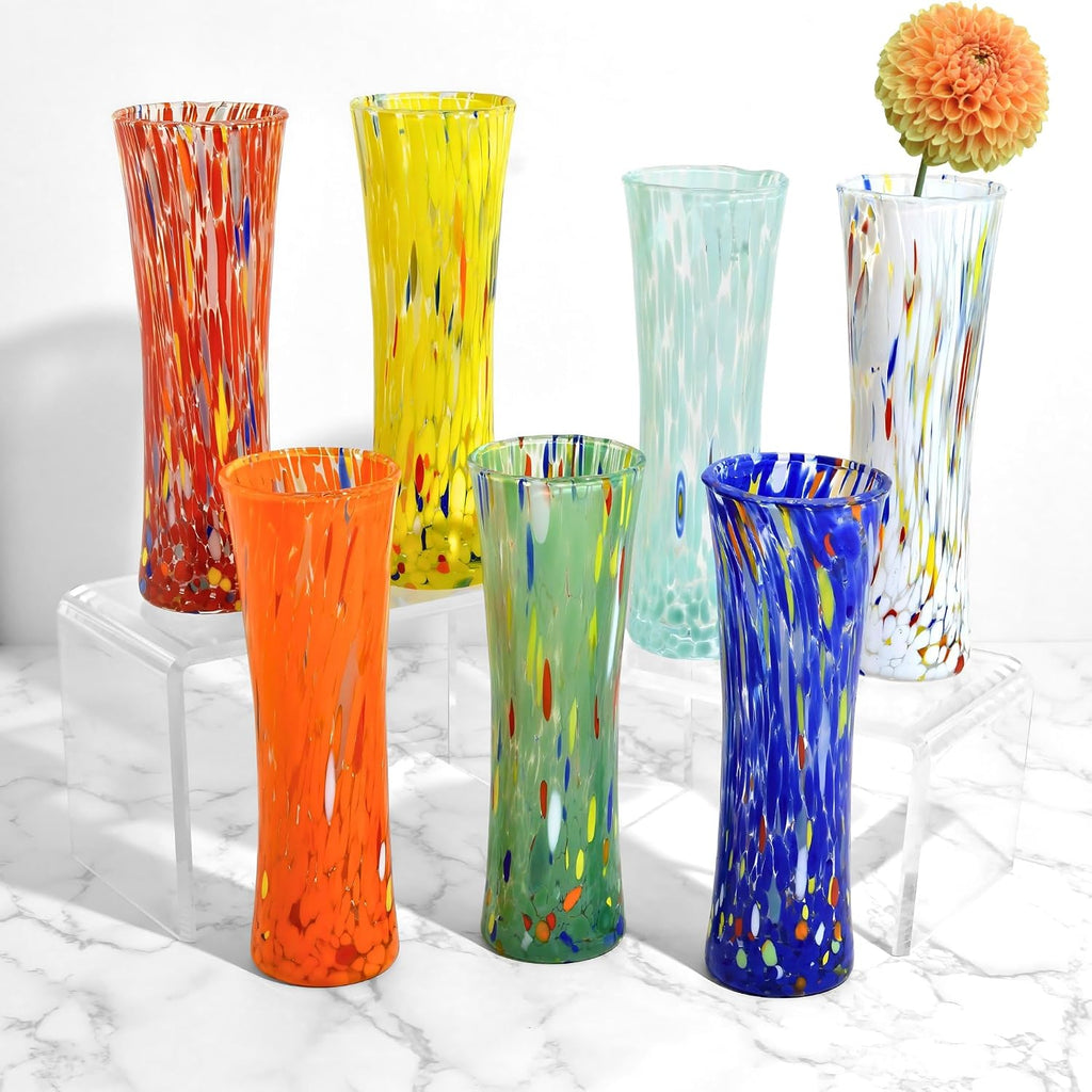 Bud Vase, White, 7.25"