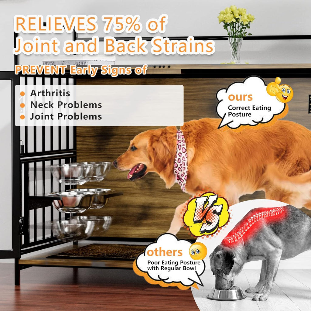 41 Inch Dog Crate Furniture, Indoor Kennel End Table