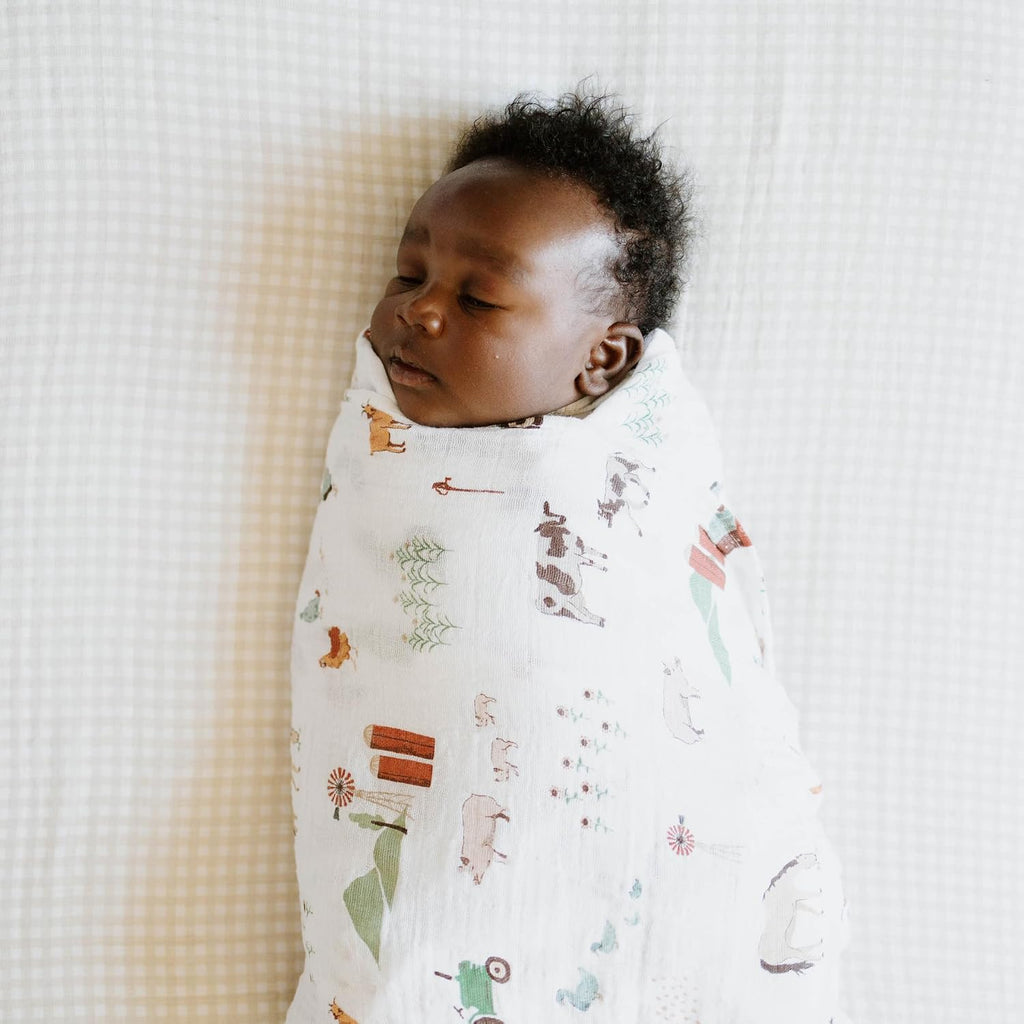 Unicorn Muslin Swaddle Blanket for Newborns & Infants | Soft & Breathable Fabric | Set of 3 Baby Blankets