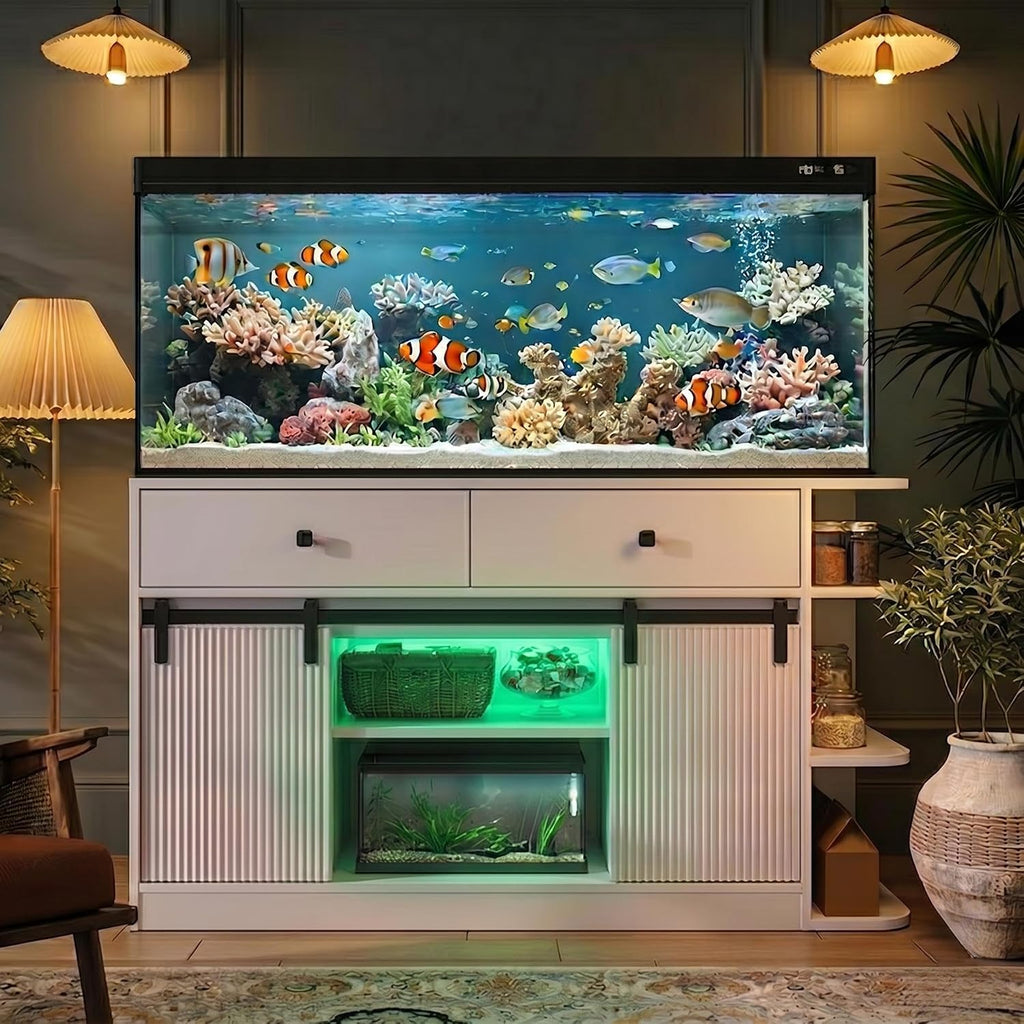 55-75 Gallon Fish Tank Stand, 1200 LBS Capacity