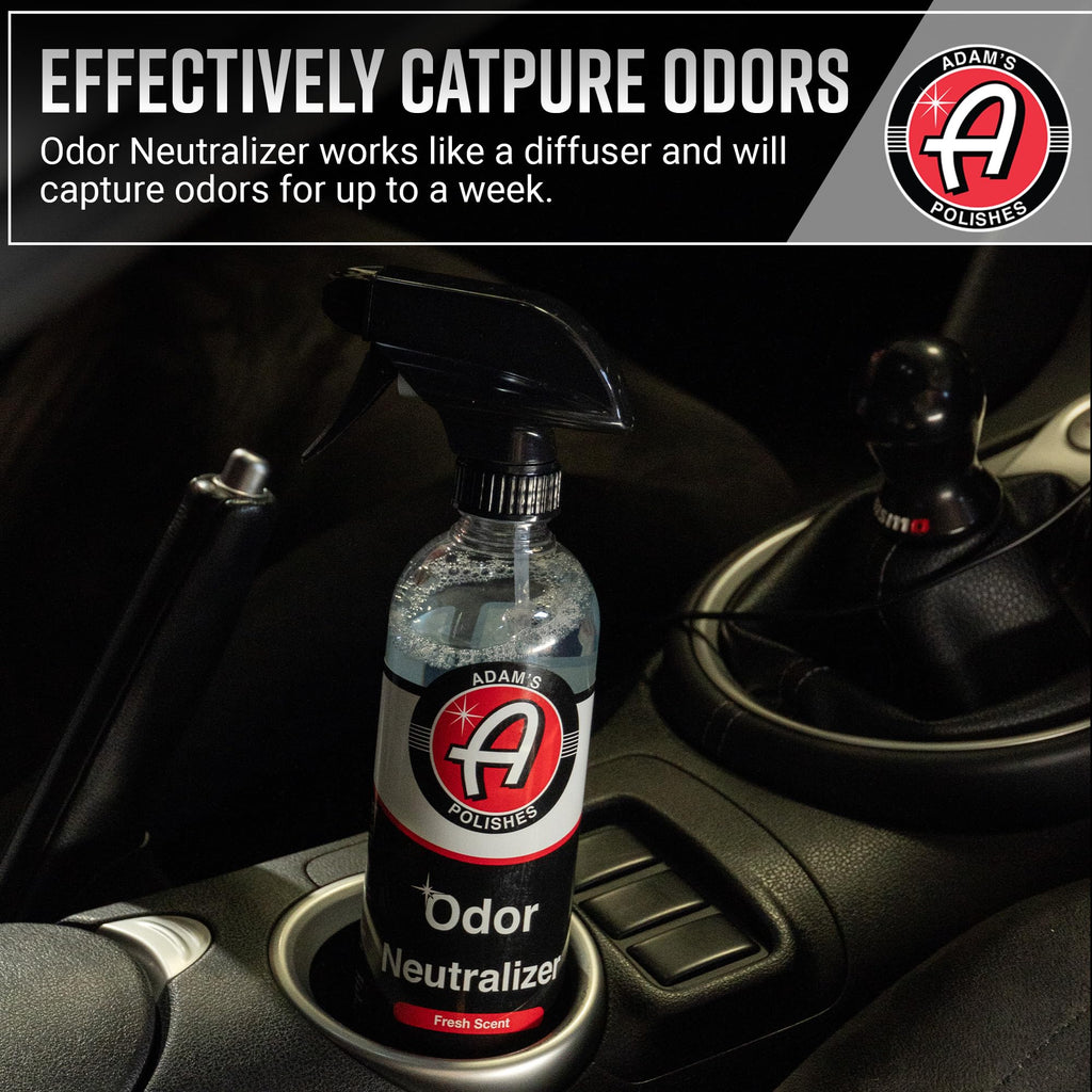 Odor Neutralizer (Fresh Scent, 16oz) - Car Air Freshener Spray That Eliminates Harmful Odors from Car Interior