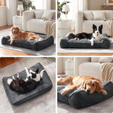 XL Orthopedic Dog Bed for Large Dogs Up to 80lbs