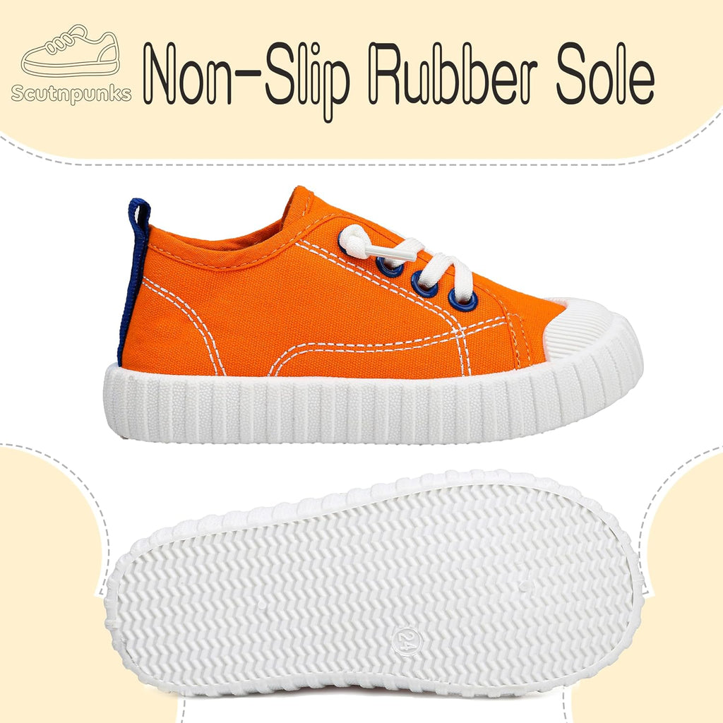 Toddler Sneakers Girls Boys Canvas Shoes for Kids