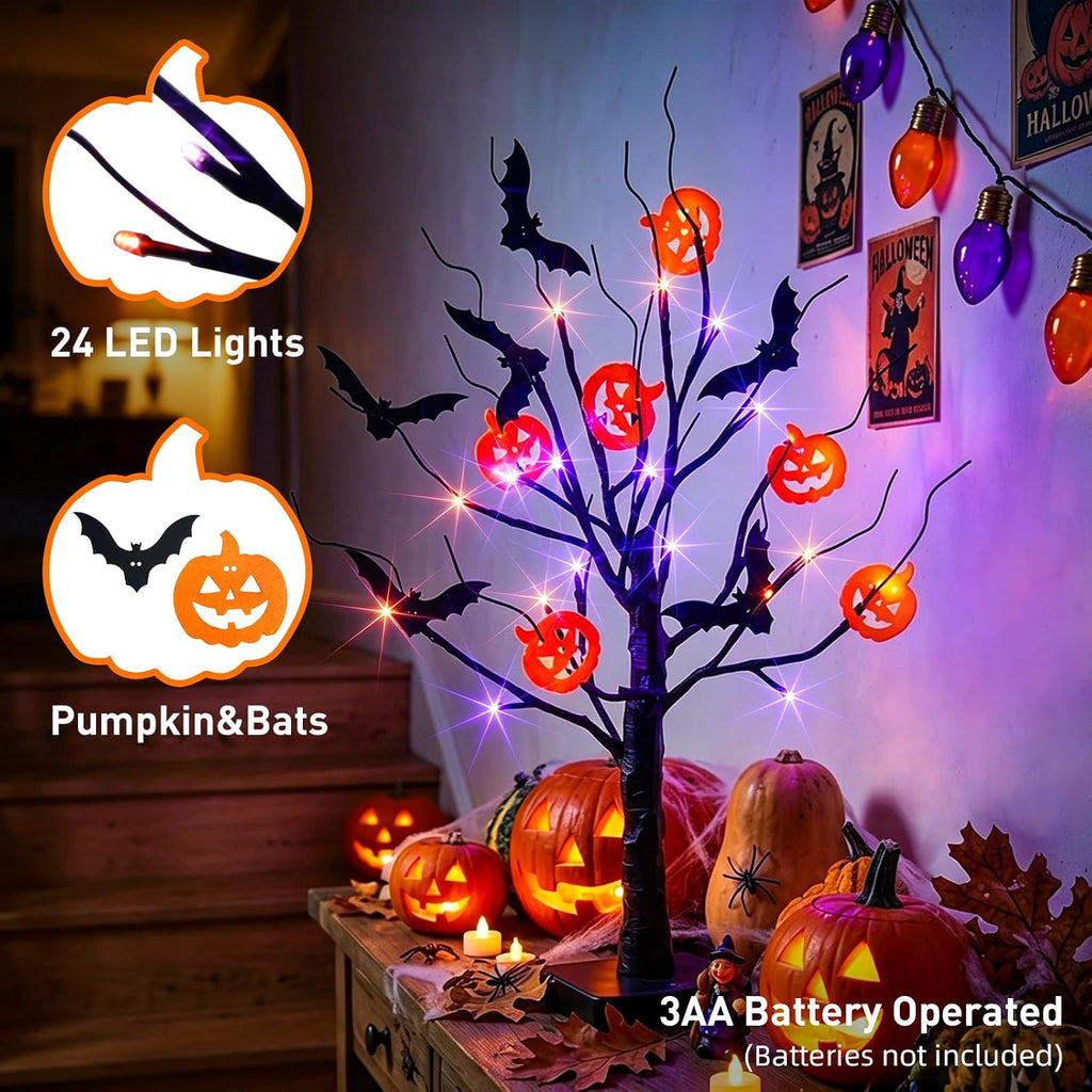 Halloween Decorations Indoor Halloween Tree Black Spooky Tree