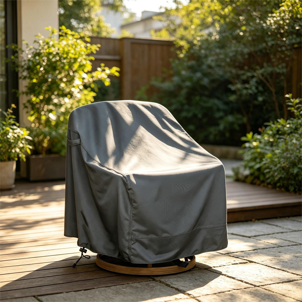 Outdoor Swivel Lounge Chair Cover, Waterproof Patio Furniture Cover