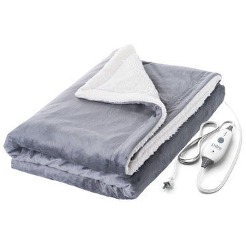 WeightedWarmth 2-in-1 Heated Weighted Blanket, 13 lb