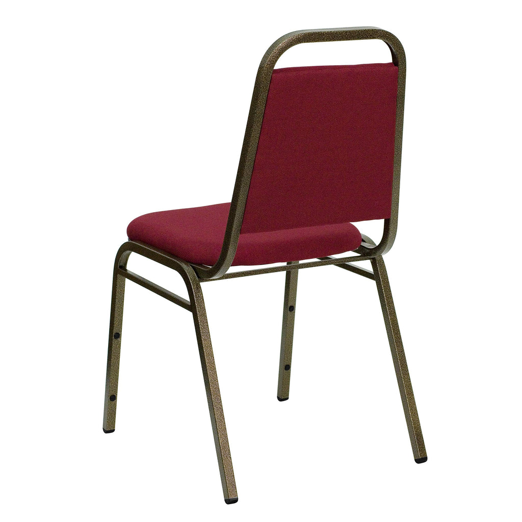 Hercules Fabric Banquet Chair, Burgundy, 4-Pack