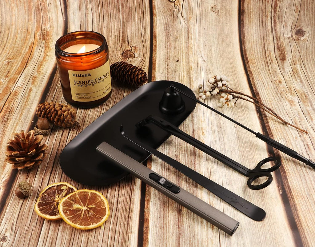 5IN1 Candle Accessory Set for Aromatherapy Candle Lover Gift - Set of 6