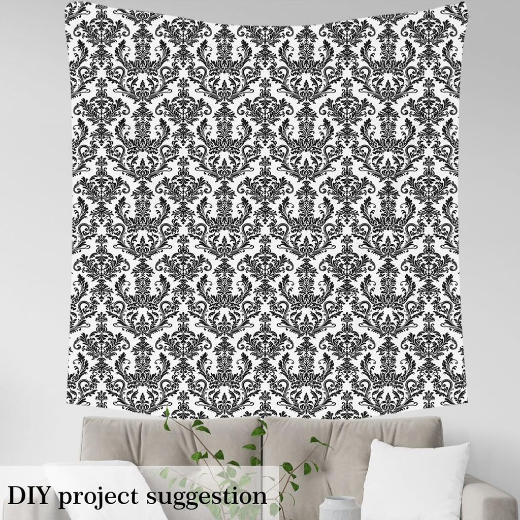 Damask Fabric by The Yard Soft 1 Yards