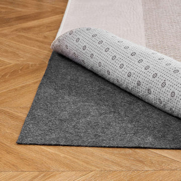 Rug Pad 9 x 12 ft, Non-Slip Carpet Area Pad 0.12in Rug Mat Padding with Dual Surface Felt Cushion & Rubber Gripper