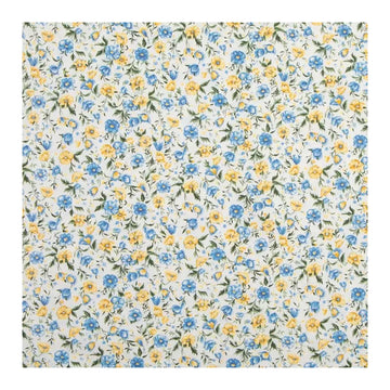 Country Charm Floral Cotton Calico Fabric, 1 Yard