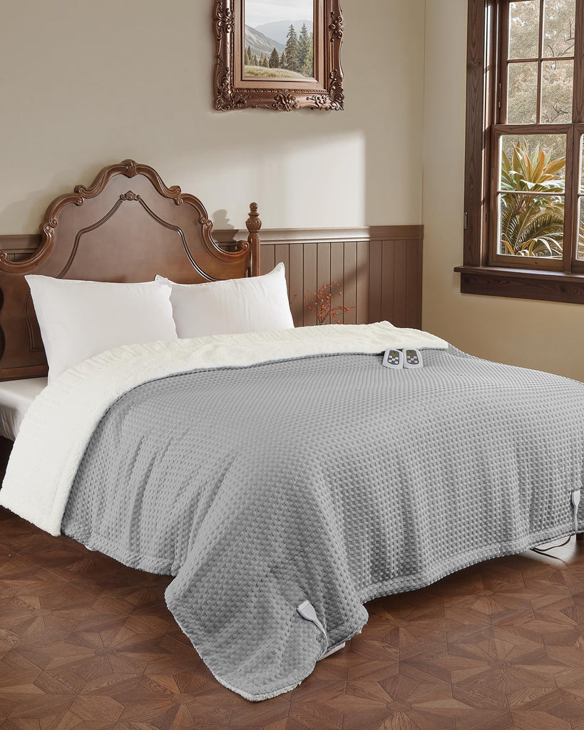 Heated Blanket with LCD Dual Controller