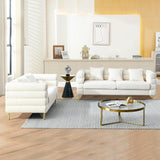 Mikibama Luxury Teddy Sofa Set for Living Room, Modern Decor Furniture Sectional Sofa