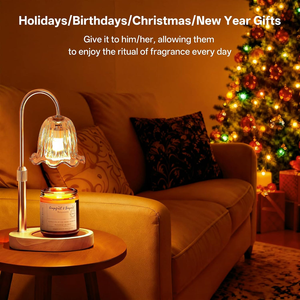 Candle Warmer with Timer Dimmable with Charming Gift Box