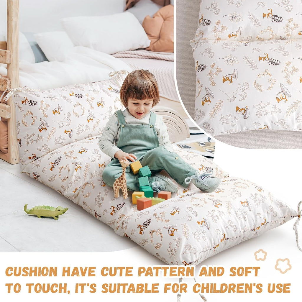 Cushion for Climbing Arch, Pillow Lounger Seats Pillow and Cover for Kids